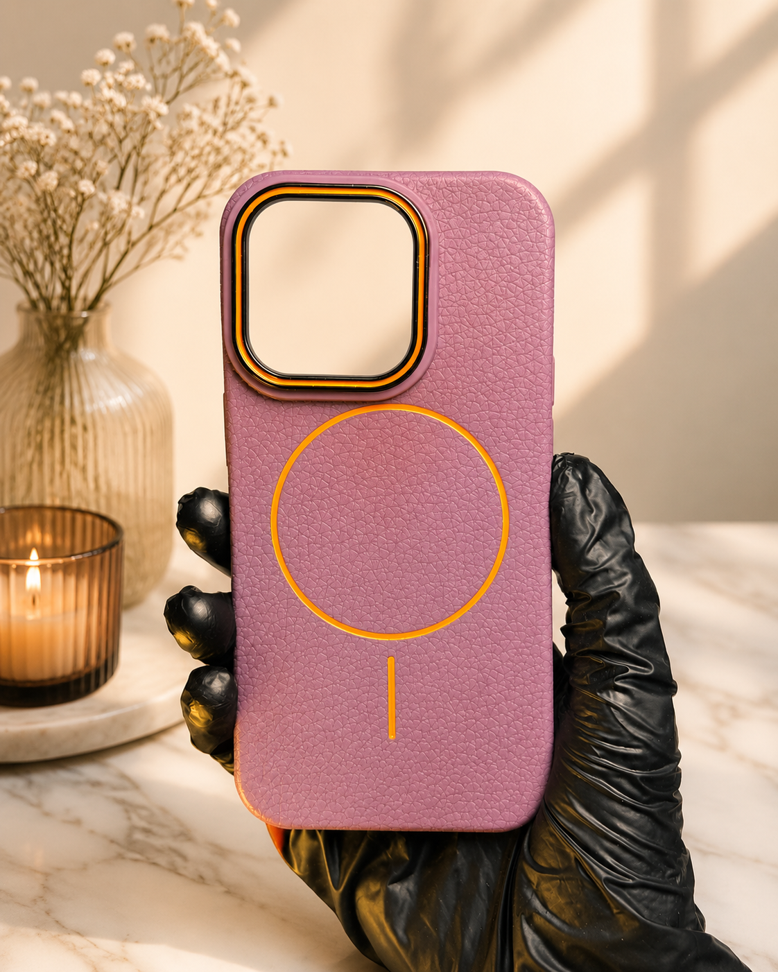 Soft Leather Shell Case