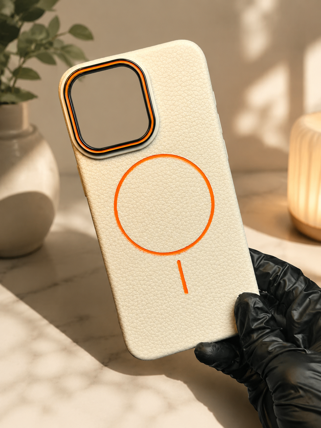 Soft Leather Shell Case