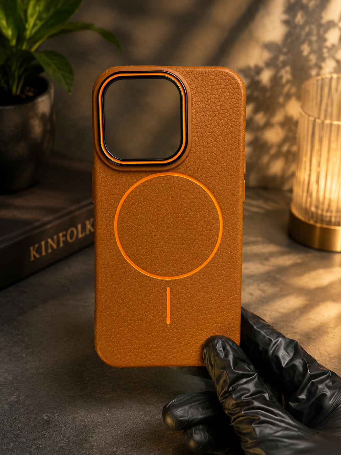 Soft Leather Shell Case